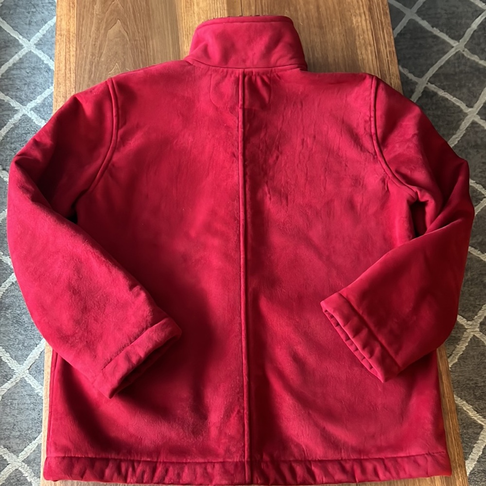 Women’s Red County Clothing Coat Size Medium - Picture 2 of 6